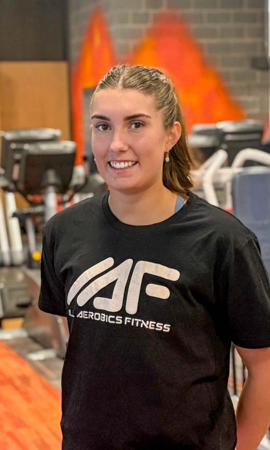 Ellie Busch at All Aerobics Fitness in Hobart