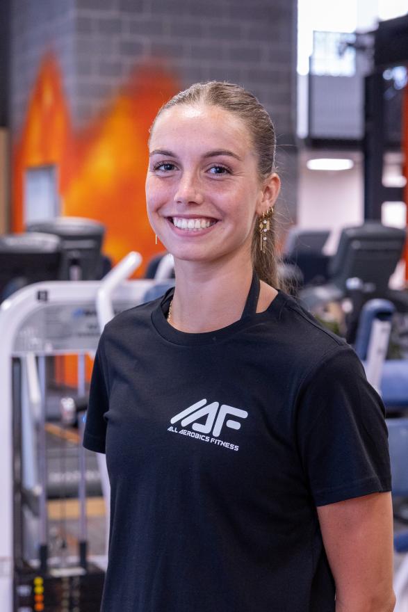 Millie Lane at All Aerobics Fitness in Hobart