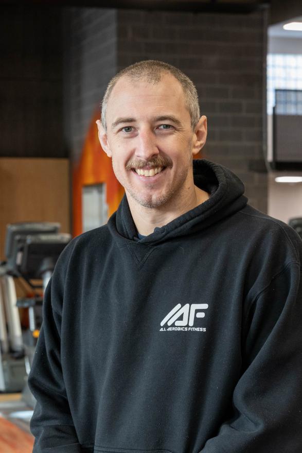 Rob Ole at All Aerobics Fitness in Hobart