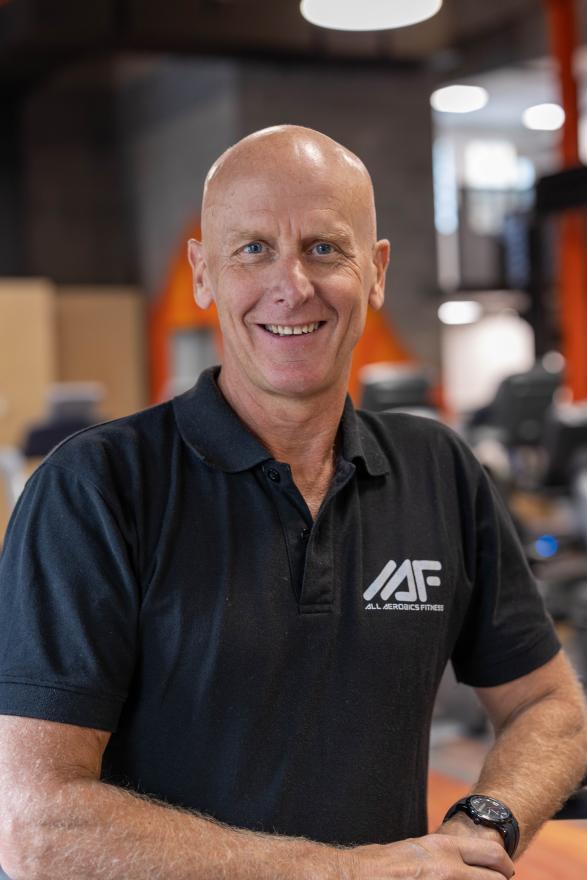 Guy Franklin at All Aerobics Fitness in Hobart