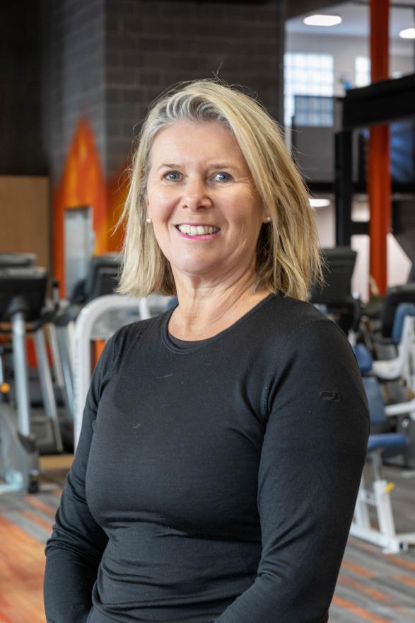 Andrea Harmsen at All Aerobics Fitness in Hobart