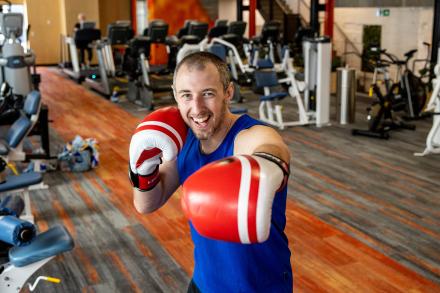 Boxing classes at All Aerobics Fitness in Hobart